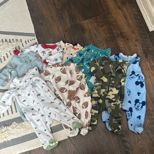 Bundle Of 8 baby sleepers